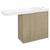 SAPHO LATUS VI mosdótartó szekrény, jobbos, 50x50x22cm, bardíni szilva (LT610-1313)
