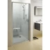 Ravak Pivot PDOP1-90 egyrészes kifelé nyíló zuhanyajtó szatén kerettel, transparent biztonsági üveggel
